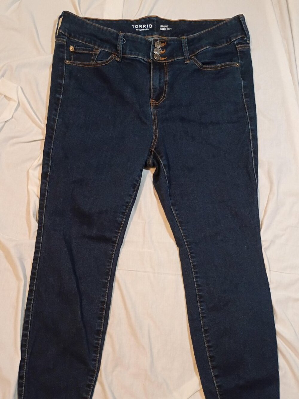 Torrid/Jegging Jeans/Womens 1X 14-16/Blue/Super Soft Skinny Stretch Plus Denim P